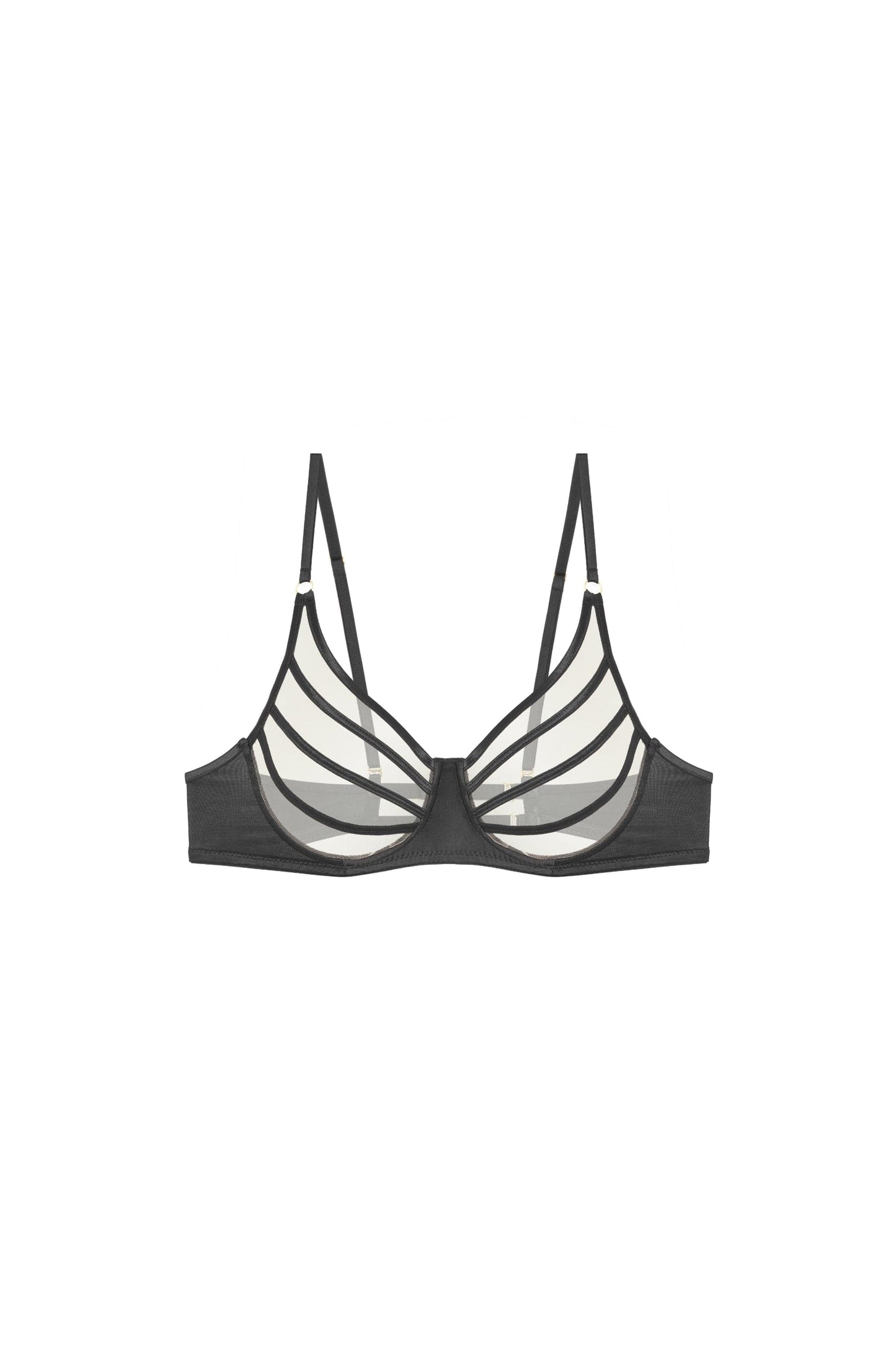 Forget Me Not Full Cup Bra Black